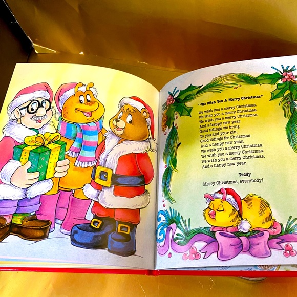 THE WORLD OF TEDDY RUXPIN’S CHRISTMAS HARDCOVER BOOK VTG 1985 ORiGINAL PACKAGE - Picture 11 of 15